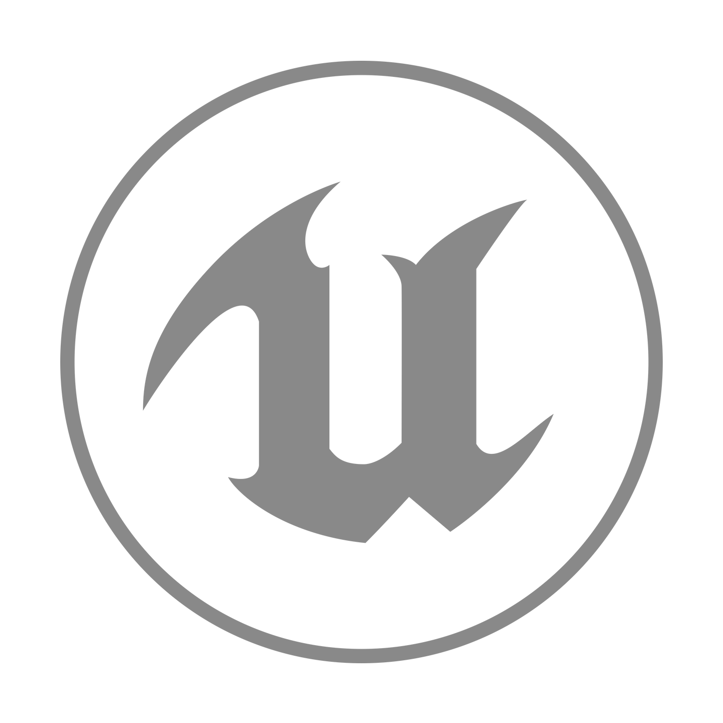 logo of Unreal unselected